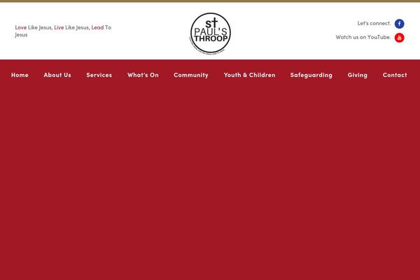 Bridge Child theme site design template sample