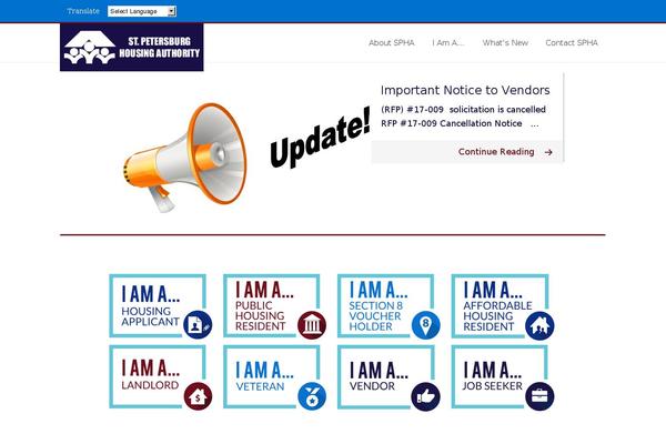 Site using Google Language Translator plugin