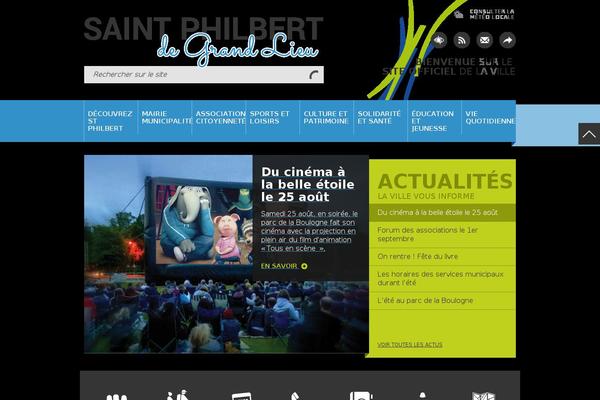 Noyau theme site design template sample