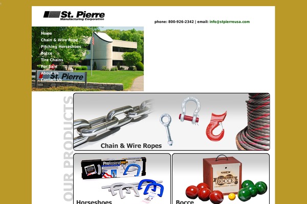 stpierreusa.com site used Twenty Twenty-One