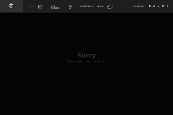 Soho theme site design template sample