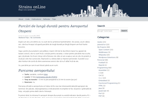 strainu.ro site used Big City