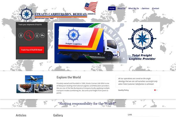 Midway theme site design template sample