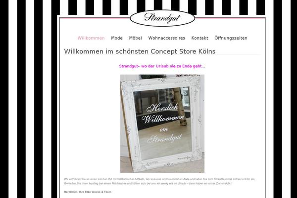 InterStellar theme site design template sample