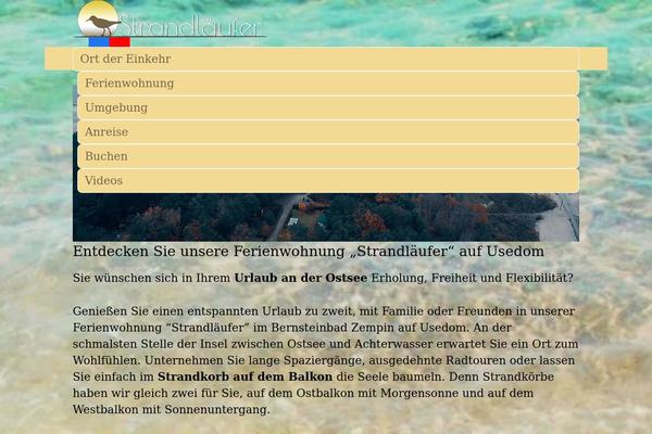 Impreza Child theme site design template sample