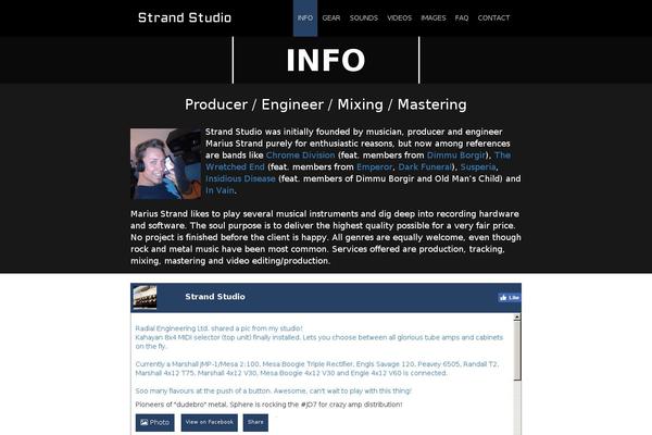 Site using Combine CSS plugin