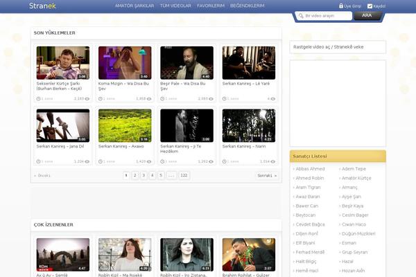 Vidyomax theme site design template sample