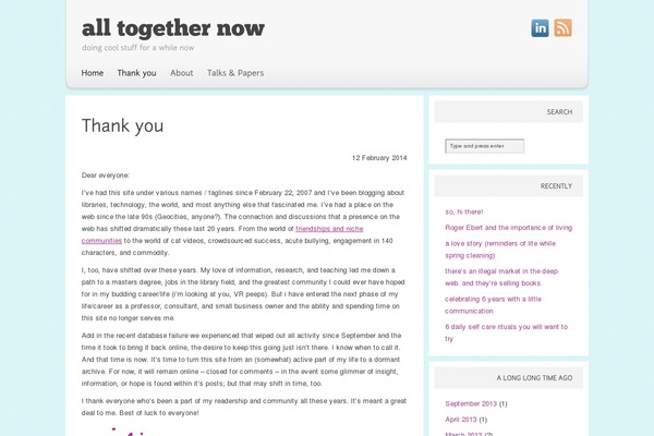 Twenty Sixteen theme site design template sample