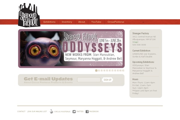 circusposterus theme websites examples