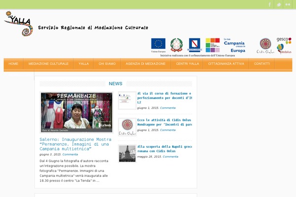 IMPACT theme site design template sample