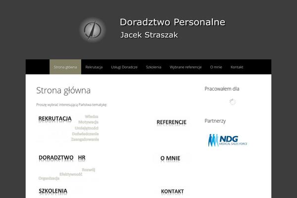 Freelancer theme site design template sample