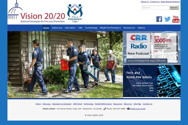 Universal theme site design template sample