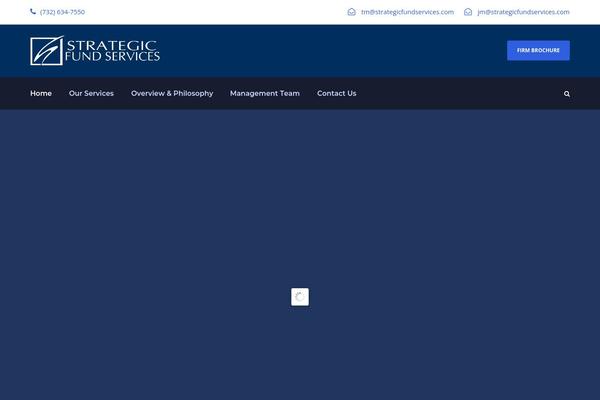 Financity theme site design template sample