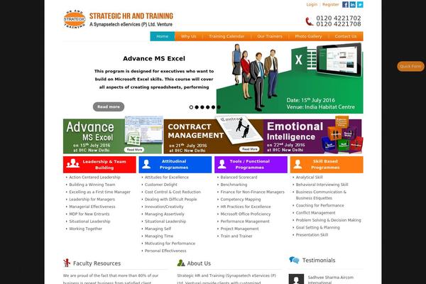 Twenty Fourteen theme site design template sample