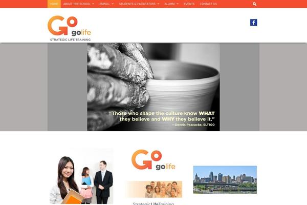 Zafiro theme site design template sample