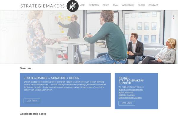 Revolution theme site design template sample