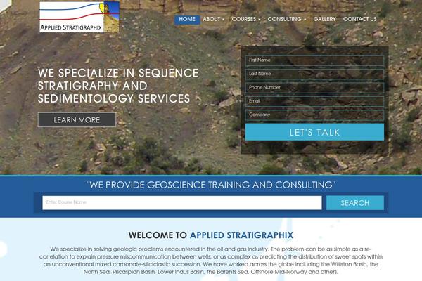 Stål theme site design template sample