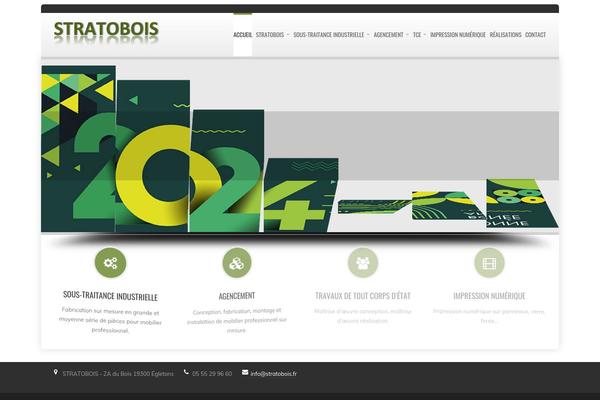 Stability theme site design template sample