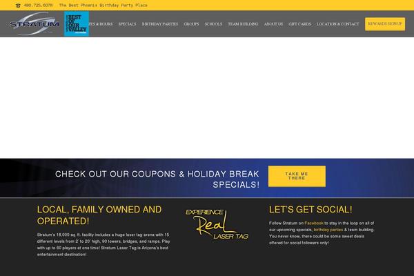 Jupiter Child theme site design template sample