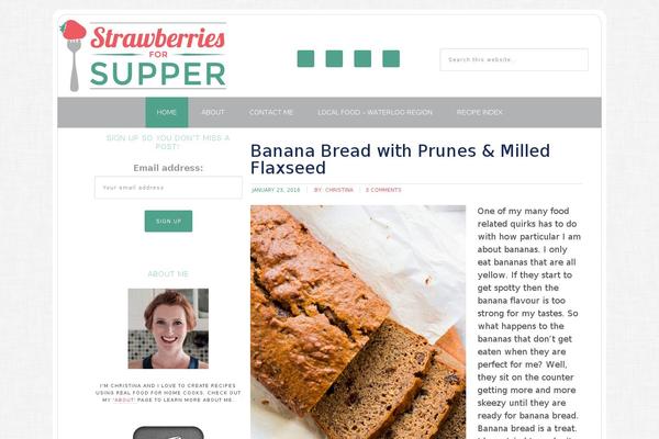 Site using Visual Recipe Index plugin