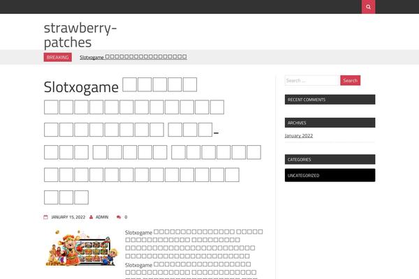 strawberry-patches.com site used Aqueduct