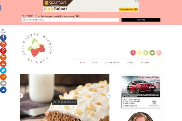 Genesis theme site design template sample