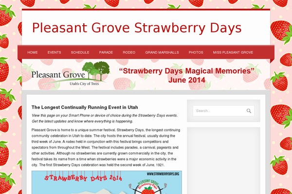 strawberrydays.org site used Idyllic