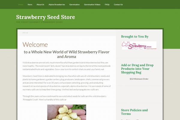 Going Green Pro theme site design template sample
