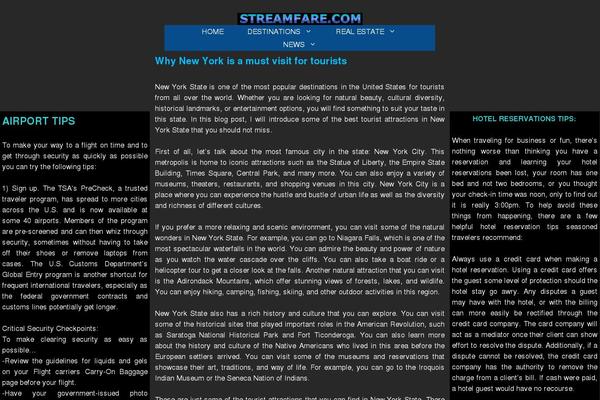 Generatepress_child theme site design template sample
