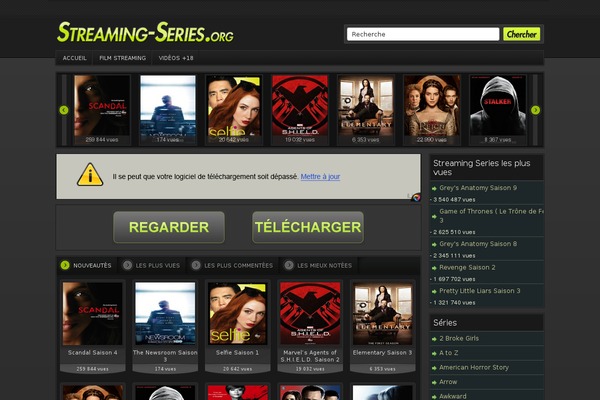 streamingseries theme websites examples