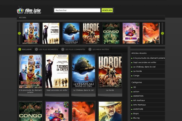 series theme websites examples