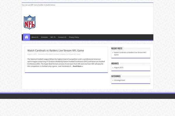 Site using Fantasy Football plugin