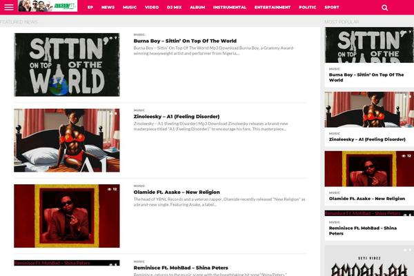 street77.com site used Flex Mag