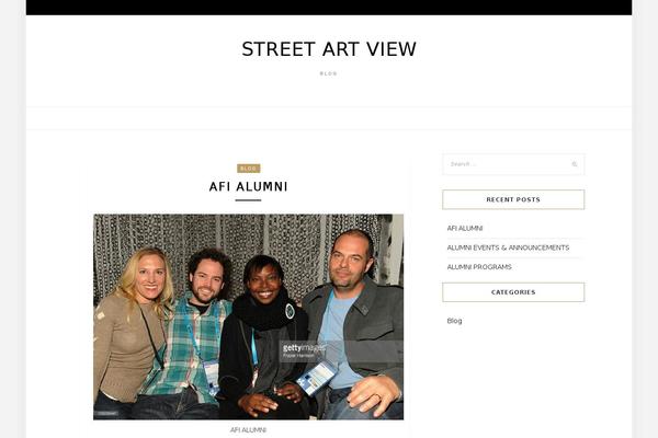 Undiscovered theme site design template sample