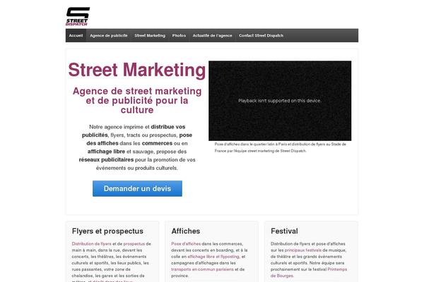 Site using iFeature Slider plugin