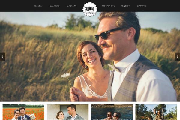 Sf theme site design template sample