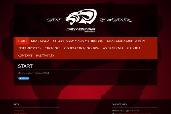 Slam theme site design template sample