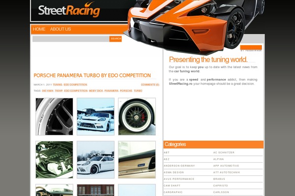 streetracing.ro site used Newsfor