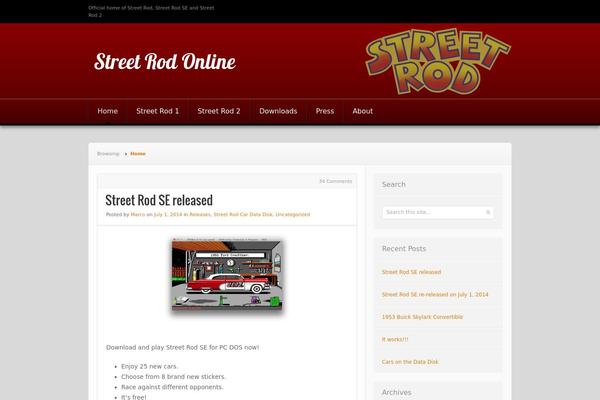 Nuntius theme site design template sample