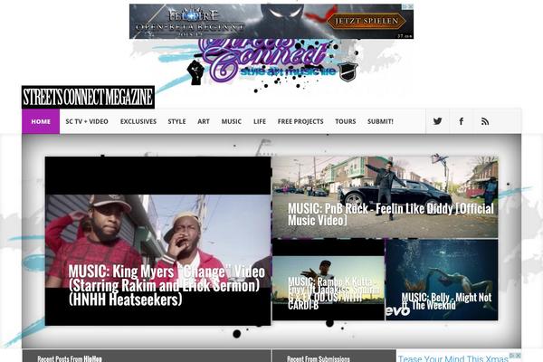 childofnexus theme websites examples