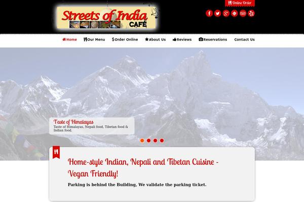 Themelia theme site design template sample