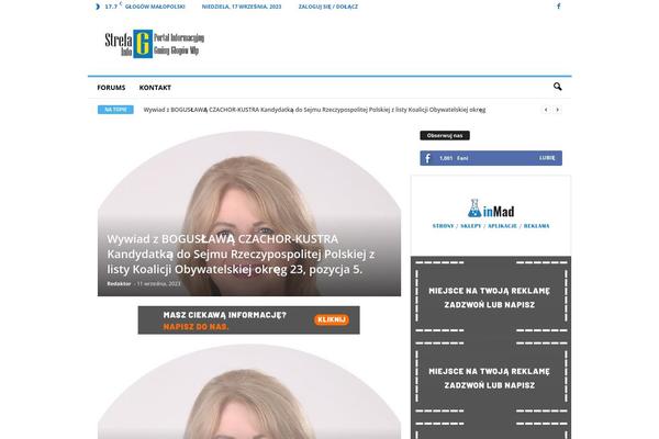 NewsMag theme site design template sample