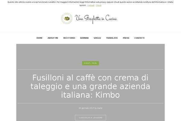 streghettaincucina.it site used Piemont-child