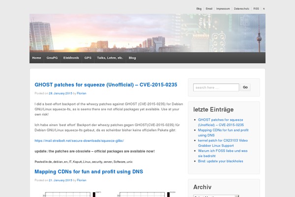 Twentyten-child theme site design template sample