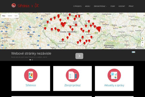 Site using WP Geo plugin