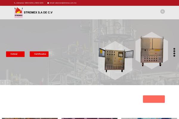 Finance theme site design template sample
