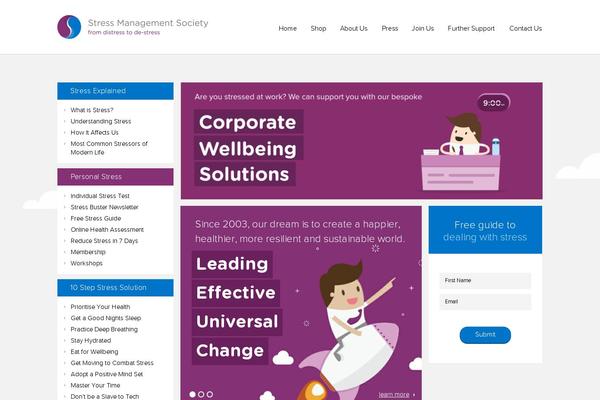 stress.org.uk site used Stress