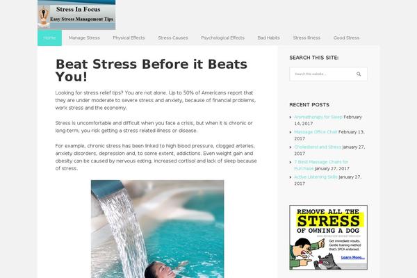 Site using WP Social Sharing plugin