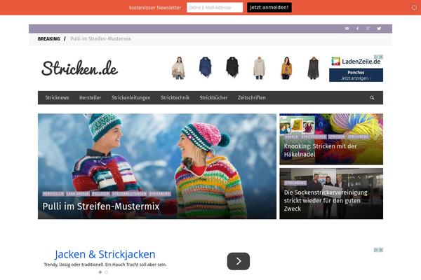 NEUE theme site design template sample