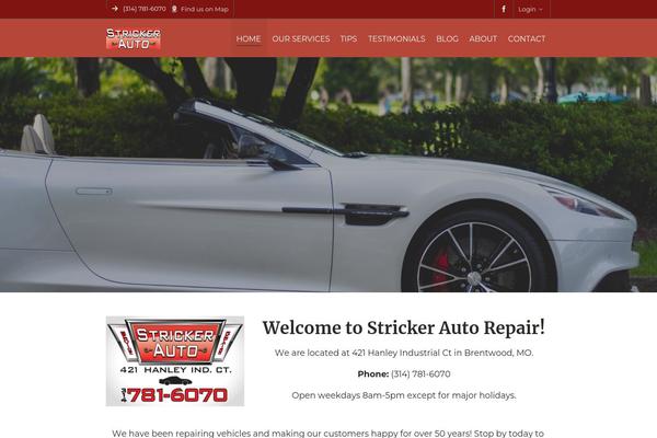 Highend Child theme site design template sample
